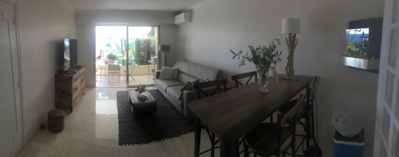Clim Jardin Et Parking Prive -Piscine Tennis Et Park Vue Mer Grasse Exterior photo