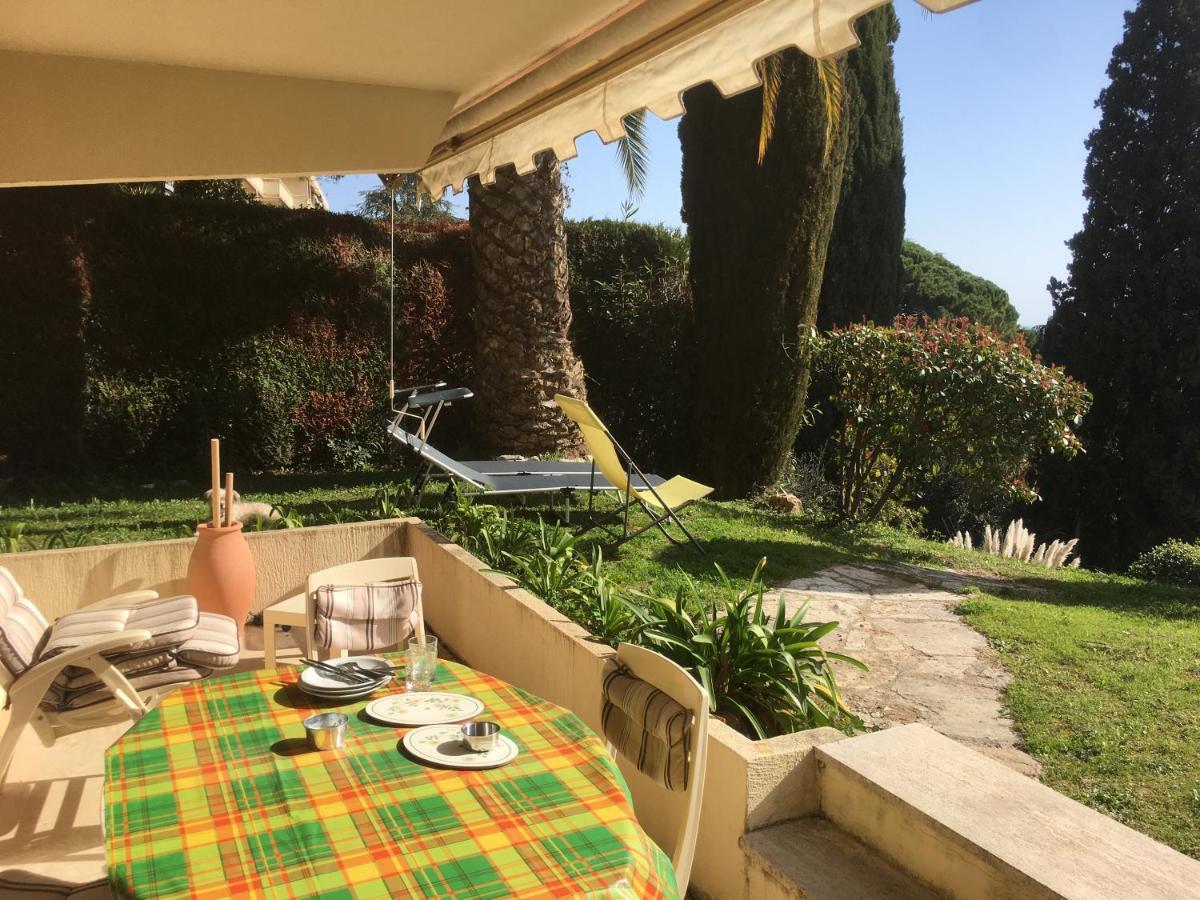 Clim Jardin Et Parking Prive -Piscine Tennis Et Park Vue Mer Grasse Exterior photo